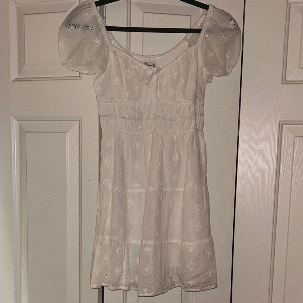 Hollister White Mini Dress